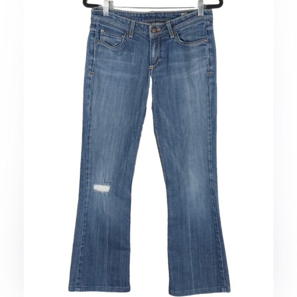 PEOPLE’S LIBERATION USA🇺🇸MADE IRENE 19 BOOT CUT Low Raise Flare Jeans‎ Size 28